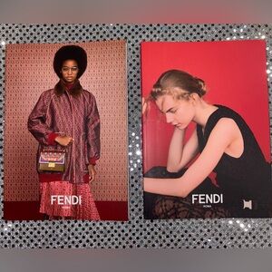 Fendi Women's Magazine Booklets Rare
